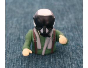 Flyfans J-20 Mighty Dragon Twin 70mm EDF Jet Pilot Figure 